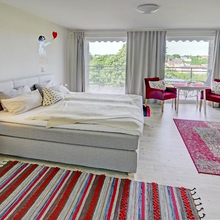 Fewo1846 - Flensview - Komfortables Studioapartment Mit Balkon Und Hafenblick Flensburg Eksteriør bilde