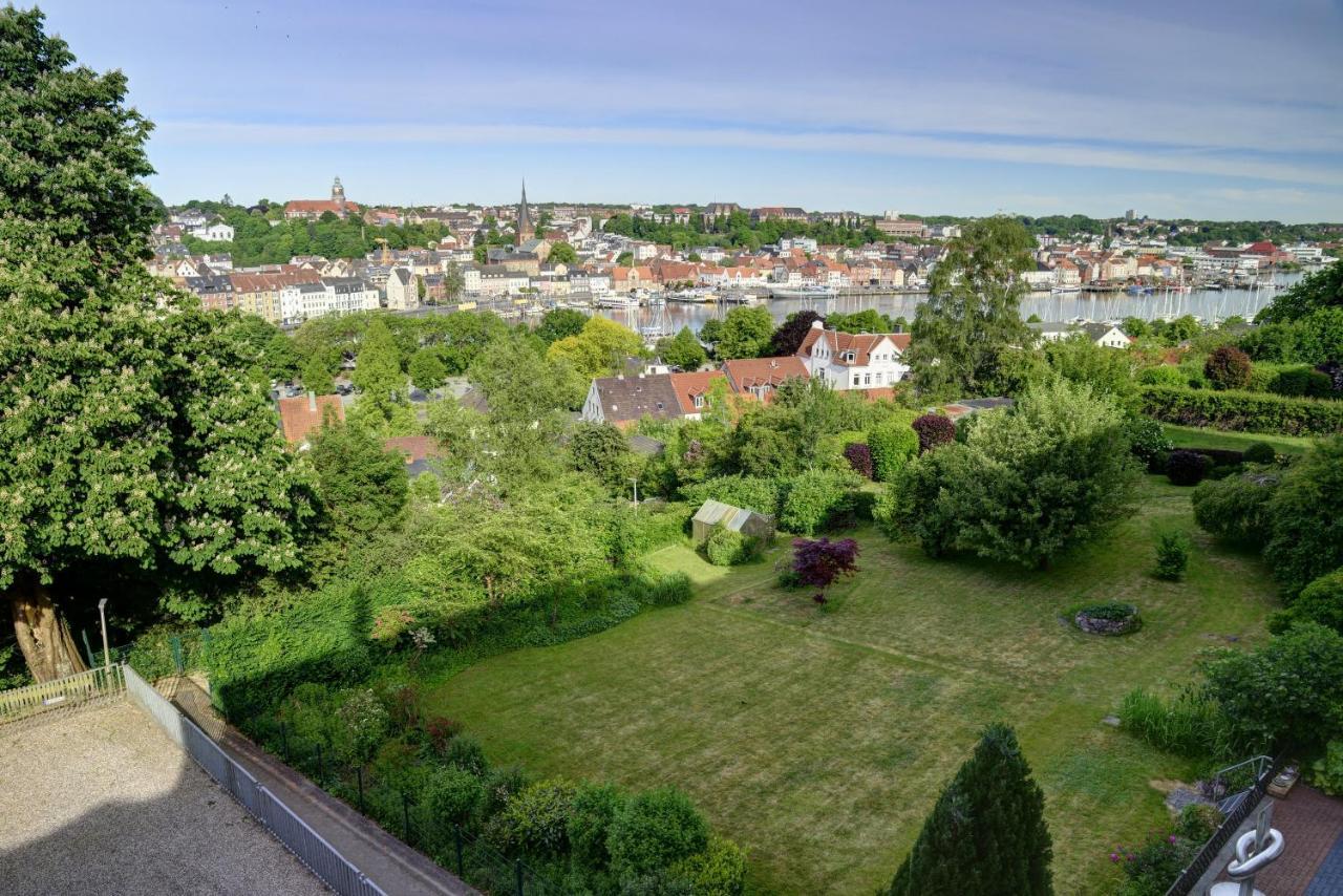 Fewo1846 - Flensview - Komfortables Studioapartment Mit Balkon Und Hafenblick Flensburg Eksteriør bilde